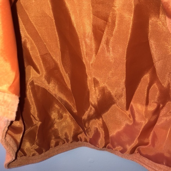 Bagatelle Orange Leather Jacket - Picture 10 of 14